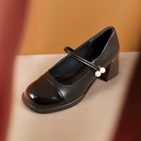 (W) Hotwind Mary Jane ''PU Fesyen Tumit Blok'' H18W3V01 Purchase (W) Hotwind Mary Jane ''PU Fesyen Tumit Blok'' H18W3V01