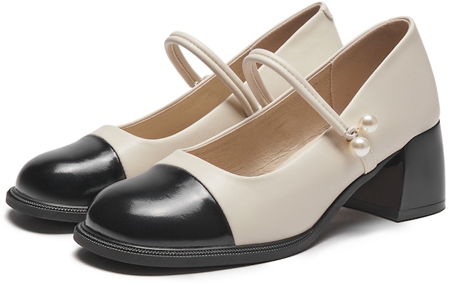 (Women) Hotwind Mary Jane 'PU Fashion Block Heel' H18W3V01 1