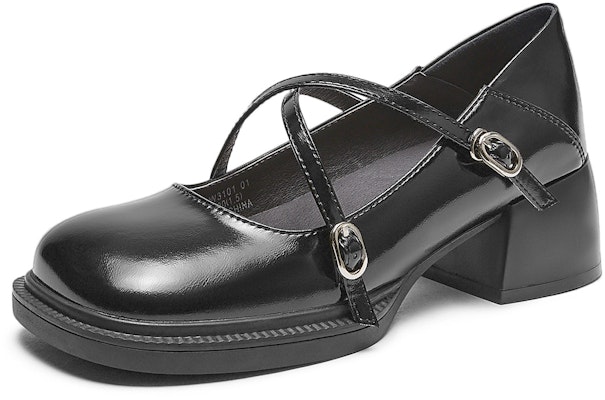 (Women) Hotwind Mary Jane 'Square Toe' H18W3101 Shop (Women) Hotwind Mary Jane 'Square Toe' H18W3101