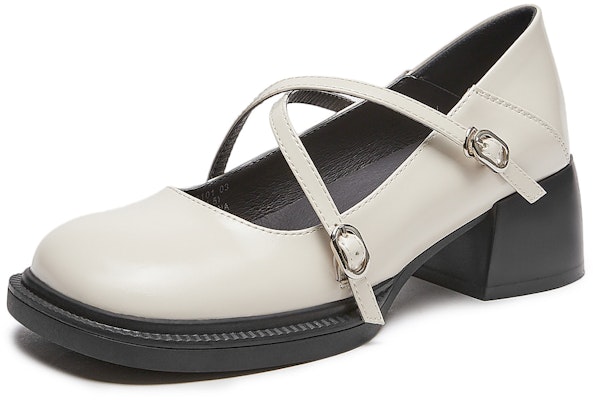 (Women) Hotwind Mary Jane 'Square Toe' H18W3101 Cheap (Women) Hotwind Mary Jane 'Square Toe' H18W3101