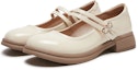 Sizing (Women) Hotwind Mary Jane Flats 'Casual Solid' H02W3522
