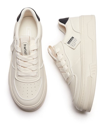 (Women) Hotwind Mirror Series Low-Top 'Synthetic Leather Perforated Platform' H14W3721 4