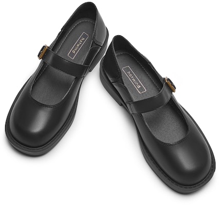 (Women) Hotwind Modern Vintage Comfort Round Toe Solid Color Buckle Casual Flat 'Pure Black' H28W3308 Shop (Women) Hotwind Modern Vintage Comfort Round Toe Solid Color Buckle Casual Flat 'Pure Black' H28W3308