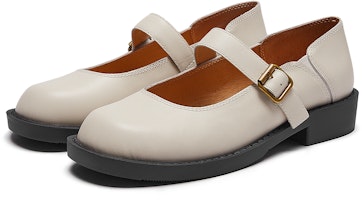 (W) Hotwind Vintage Modern Casual Negro Puro: Zapato Plano Punta Redonda con Hebilla H28W3308 Sizing (W) Hotwind Vintage Modern Casual Negro Puro: Zapato Plano Punta Redonda con Hebilla H28W3308