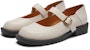 (Women) Hotwind Modern Vintage Comfort Round Toe Solid Color Buckle Casual Flat 'Pure Black' H28W3308