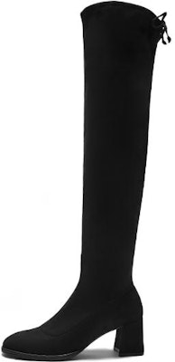 (W) But Hotwind Tumit Tebal Over-The-Knee ''Hitam'' H85W2410 Buy (W) But Hotwind Tumit Tebal Over-The-Knee ''Hitam'' H85W2410