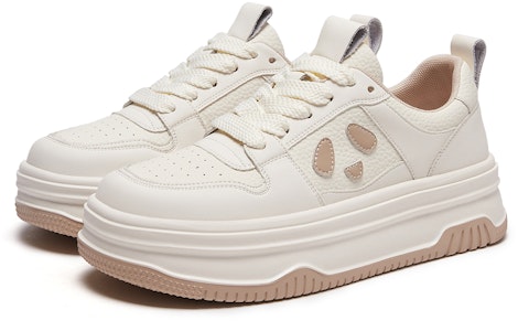 (W) 핫윈드 판다 시리즈 PU '귀여운 청키 로우탑' H13W3735 3