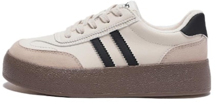 (Women) Hotwind Pork Skin Round Toe Lace-Up 'Casual Low-Top' H92W3823 (Women) Hotwind Pork Skin Round Toe Lace-Up 'Casual Low-Top' H92W3823