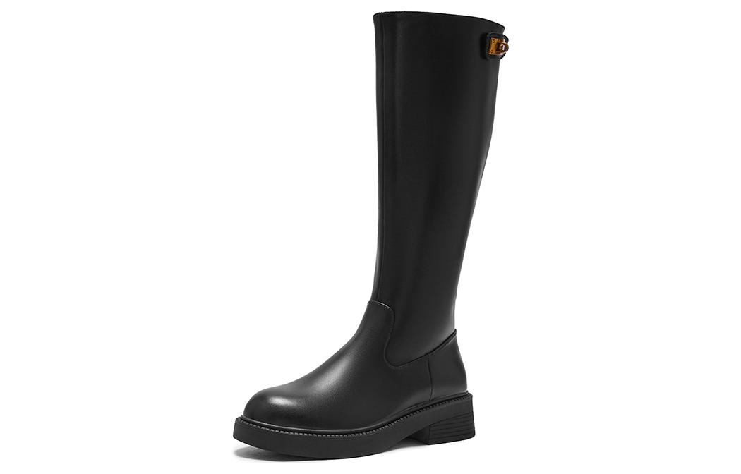 (W) Hotwind PU 'Black High-Top Casual' 圖 2