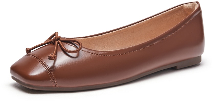 (Women) Hotwind PU 'Butterfly Square Toe Flats' H07W3306 Order (Women) Hotwind PU 'Butterfly Square Toe Flats' H07W3306
