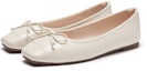 Sizing (Women) Hotwind PU 'Butterfly Square Toe Flats' H07W3306
