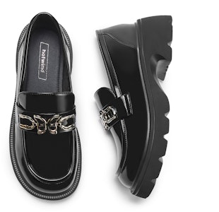 (W) Hotwind PU 'Mocasín Básico de Charol' H02W3705 Shop (W) Hotwind PU 'Mocasín Básico de Charol' H02W3705