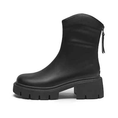 (W) Hotwind PU Ankle Boots 'Versatile CMFT'
