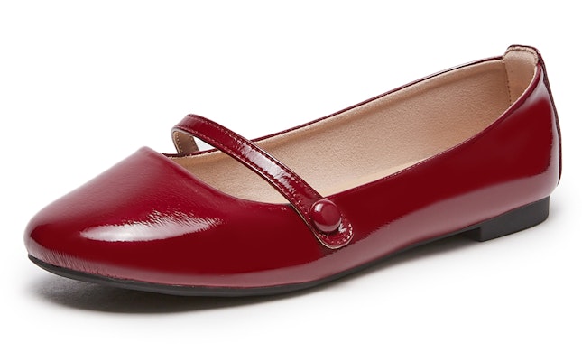 (W) Hotwind PU Kasual Flat ''French Mary Jane'' H07W3V03 Order (W) Hotwind PU Kasual Flat ''French Mary Jane'' H07W3V03