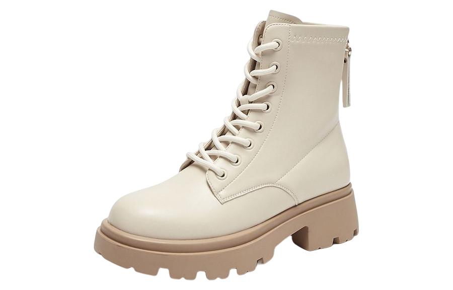 (W) Hotwind PU Fashion 'Cool Round Toe Casual Short Tube Martin Boots' 圖 4