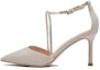 Buy (W) Tacones Altos Hotwind PU con Correa en Tobillo 'Oro' H35W3101