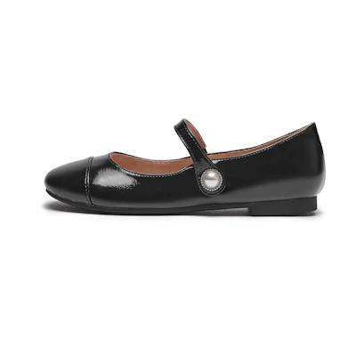 (W) Hotwind PU Fashion Buckle 'Casual Flat'