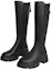 Shop (Women) Hotwind PU Fashion Sweet Cool 'Black Knight Chunky Heel 5cm High Boots' H85W2822