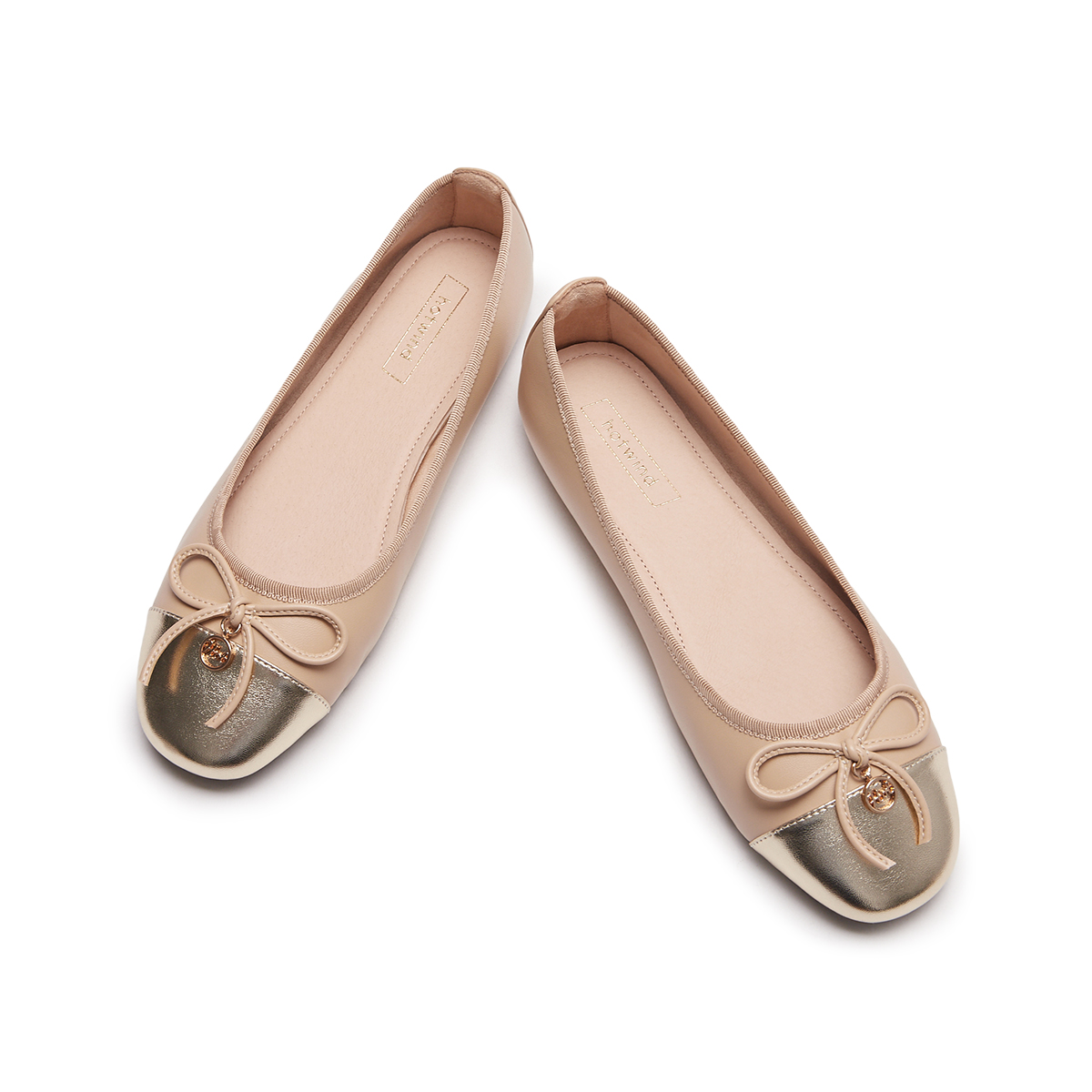 Purchase (W) Hotwind PU 時尚百搭「蝴蝶結休閒平底鞋」 H07W3305