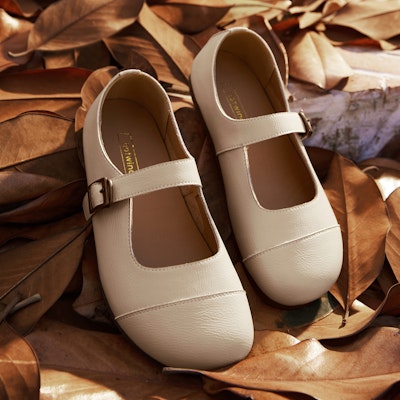 (Women) Hotwind PU Flat Buckle Comfort 'Beige Casual' H02W3300 Purchase (Women) Hotwind PU Flat Buckle Comfort 'Beige Casual' H02W3300