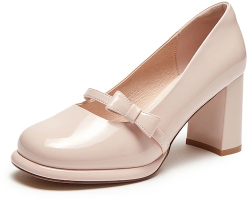 (Women) Hotwind PU High Heels 'Sweet Bow Mary Jane' H18W3701 Details for (Women) Hotwind PU High Heels 'Sweet Bow Mary Jane' H18W3701