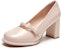 (Women) Hotwind PU High Heels 'Sweet Bow Mary Jane' H18W3701