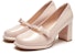 (Women) Hotwind PU High Heels 'Sweet Bow Mary Jane' H18W3701
