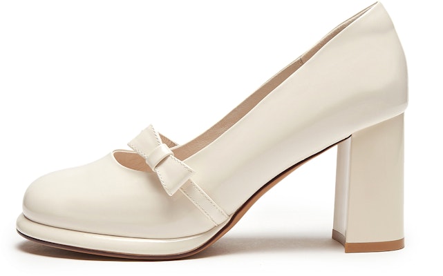 (Women) Hotwind PU High Heels 'Sweet Bow Mary Jane' H18W3701 1