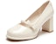 (Women) Hotwind PU High Heels 'Sweet Bow Mary Jane' H18W3701