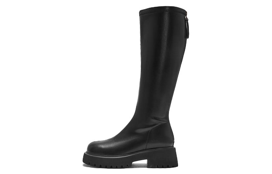 (Women) Hotwind PU Over-the-Knee Boots 'Sweet Cool Black' H85W2413