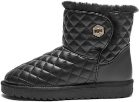 (Women) Hotwind PU Retro 'Fleece-Lined Warm Snow Boot' H89W2830 (Women) Hotwind PU Retro 'Fleece-Lined Warm Snow Boot' H89W2830