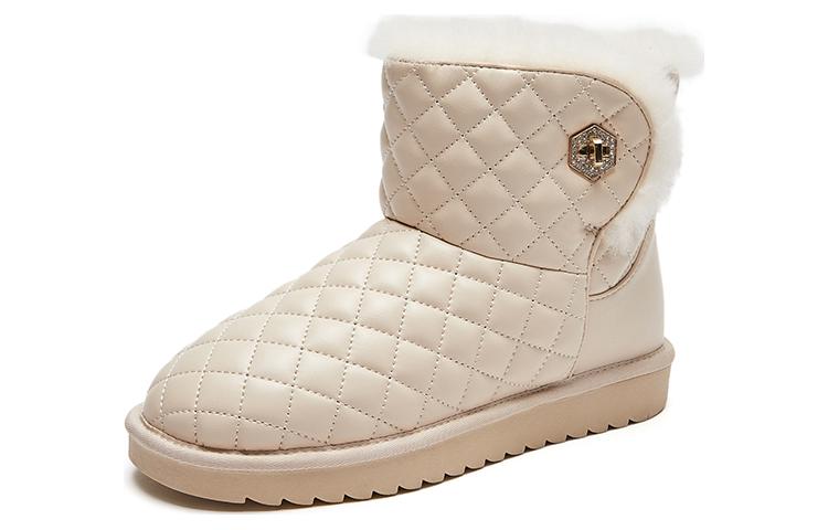 Purchase (W) Botas de Nieve Retro Hotwind PU Forradas con Felpa y Cálidas H89W2830