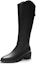 Order (Women) Hotwind PU Round Toe Zip High-Top Boots '5cm Black' H85W3412