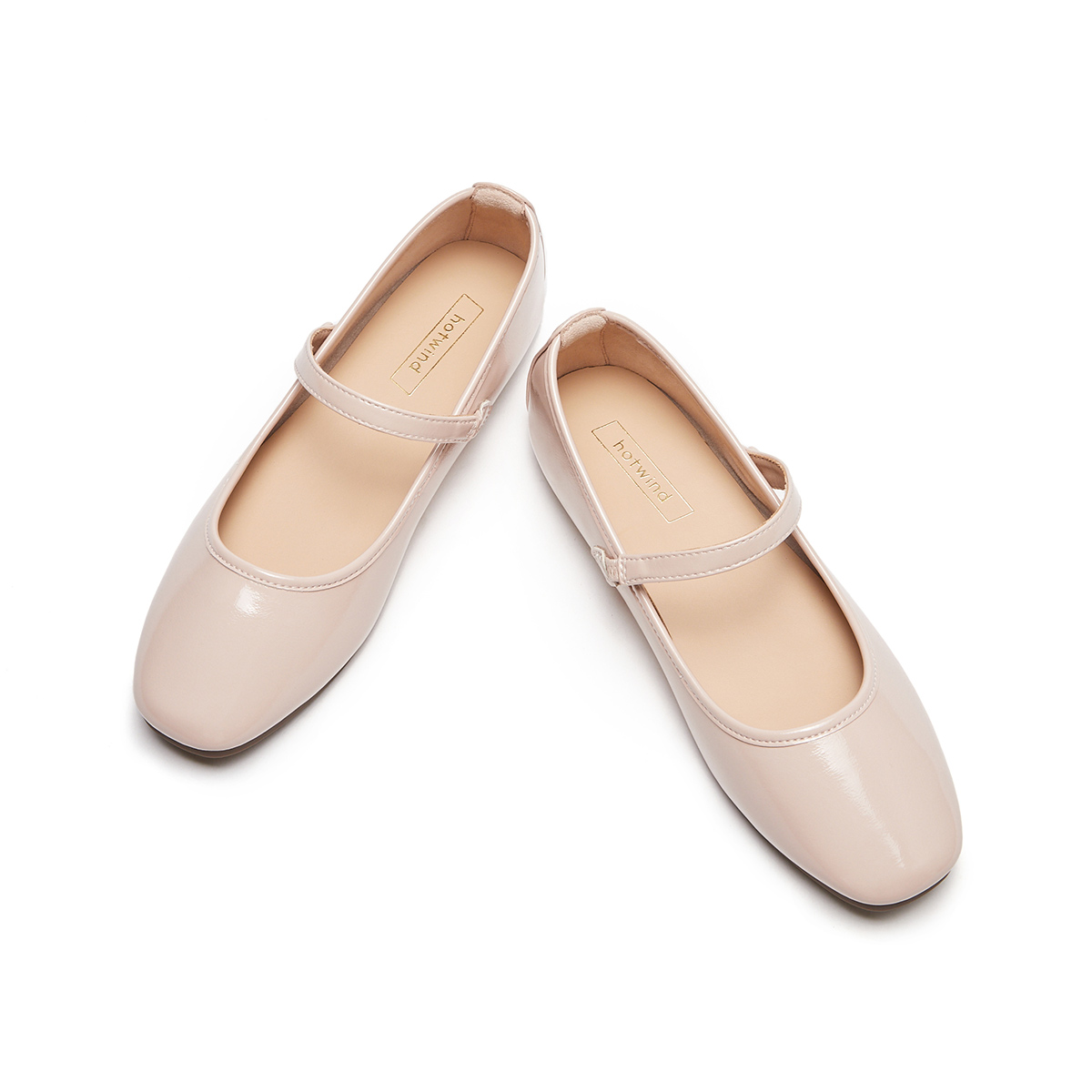 (W) Hotwind PU Square Toe Flats 'Casual' 圖 20