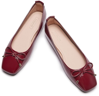 (Women) Hotwind PU Square Toe Slip-On Flats 'Casual' H07W3705 8