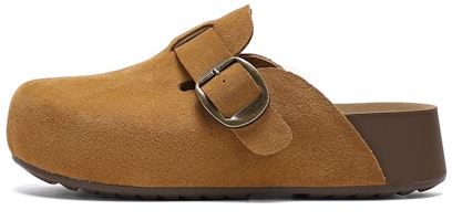 (Women) Hotwind Retro Slip-On Comfortable Birkenstock-Style Clog Sandals. H18W5Y57 (Women) Hotwind Retro Slip-On Comfortable Birkenstock-Style Clog Sandals. H18W5Y57