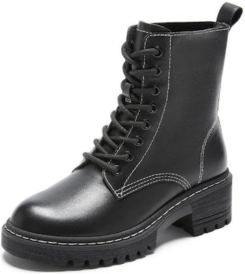 (Women) Hotwind Retro Versatile Short Mid-top Marten Boots 'Black' H83W2402 Order (Women) Hotwind Retro Versatile Short Mid-top Marten Boots 'Black' H83W2402