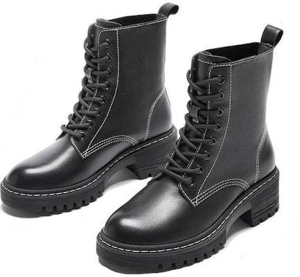 (Women) Hotwind Retro Versatile Short Mid-top Marten Boots 'Black' H83W2402 Lookbook (Women) Hotwind Retro Versatile Short Mid-top Marten Boots 'Black' H83W2402