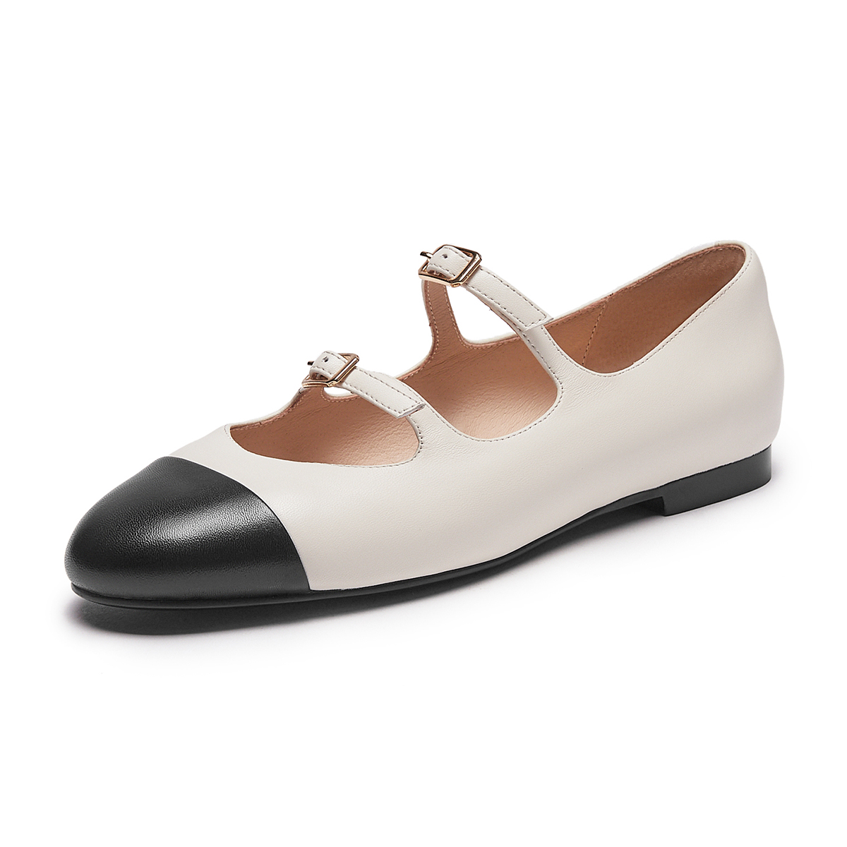 Details for (W) Zapatos Planos Hotwind Punta Redonda con Hebilla 'Casual de Piel de Oveja' H24W3707