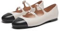 Sizing (W) Zapatos Planos Hotwind Punta Redonda con Hebilla 'Casual de Piel de Oveja' H24W3707