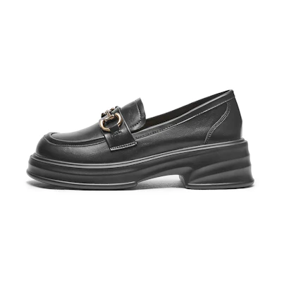(W) Hotwind Round Toe Casual 'Pure Color' Casual Shoes