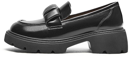 (Women) Hotwind Round Toe Chunky Heel Casual Shoes 'Solid Black' H08W3101 (Women) Hotwind Round Toe Chunky Heel Casual Shoes 'Solid Black' H08W3101