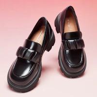 Lookbook (Women) Hotwind Round Toe Chunky Heel Casual Shoes 'Solid Black' H08W3101