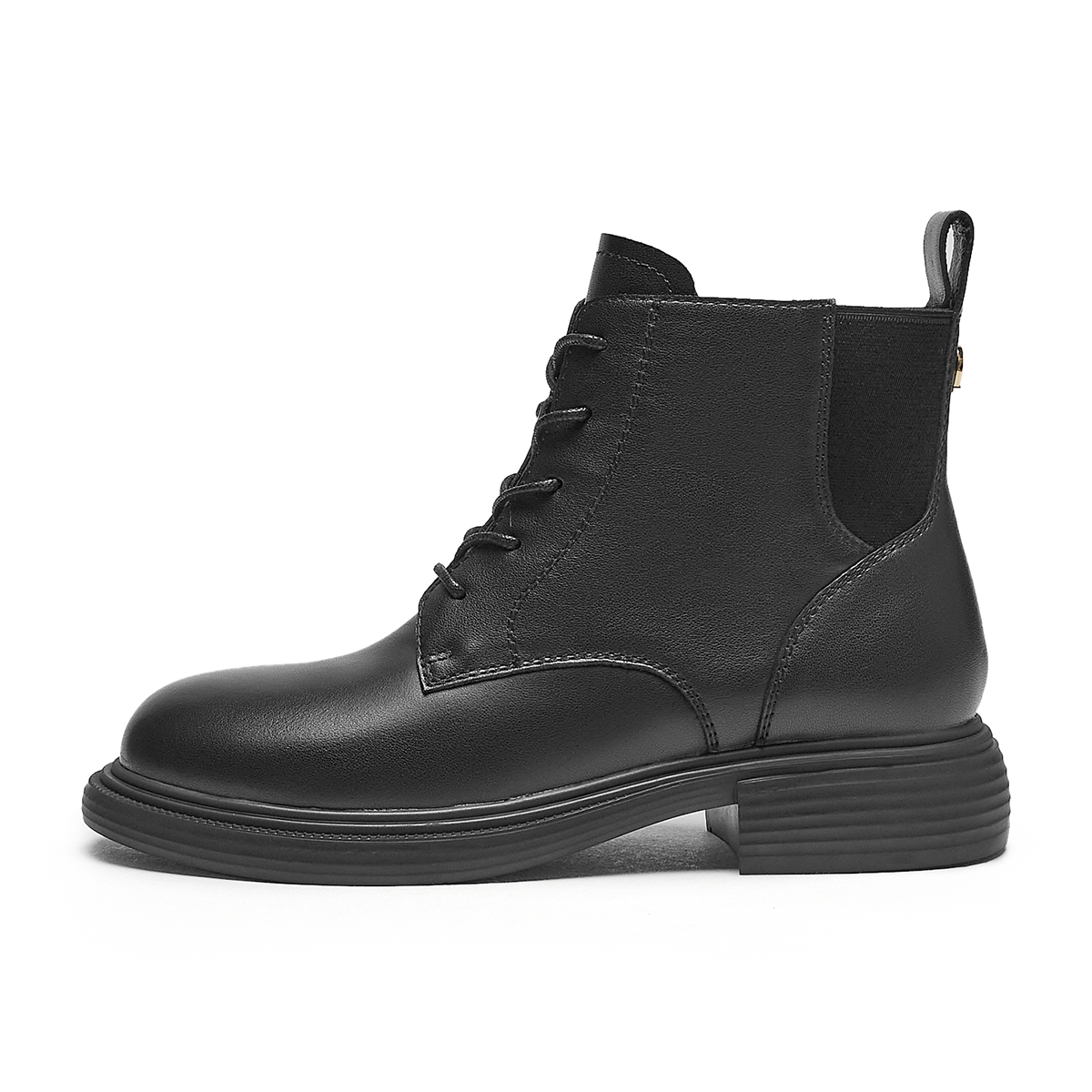 Buy (W) Botas Martin Sencillas Hotwind Punta Redonda Cordones 'Cuero de Primera Capa' H81W3405