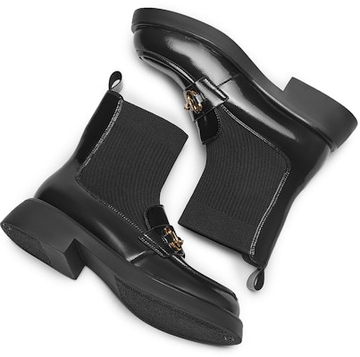 (Women) Hotwind Round Toe Versatile Ankle Boot 'Black Pigskin' H82W3419 Shop (Women) Hotwind Round Toe Versatile Ankle Boot 'Black Pigskin' H82W3419