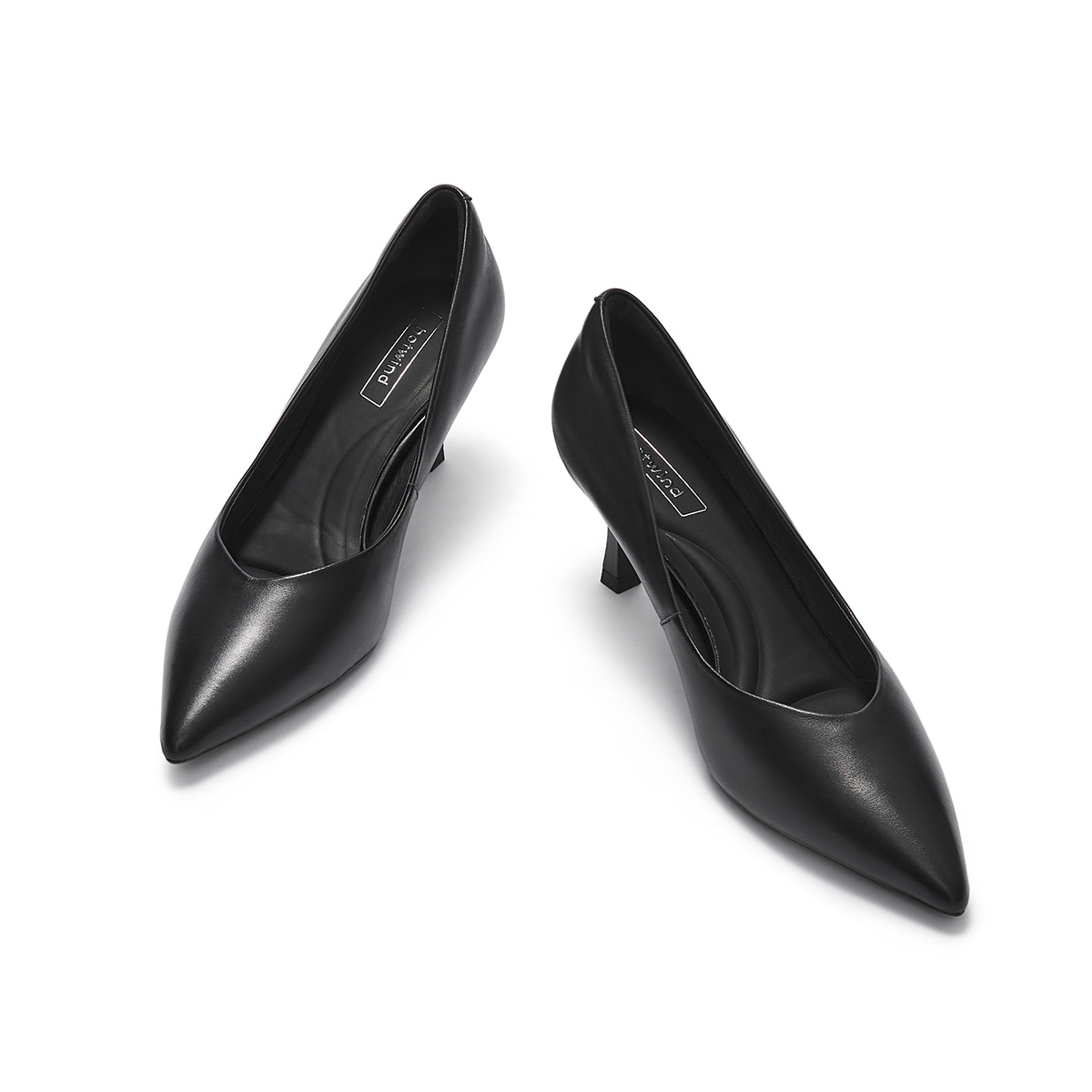 Shop (W) 핫윈드 양가죽 패션 뾰족 앞코 스틸레토 7cm '우아한 하이힐' H04W3102