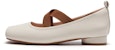 (Women) Hotwind Sheepskin Square Toe Slip-On Casual Flats '2cm Heel' H24W3731