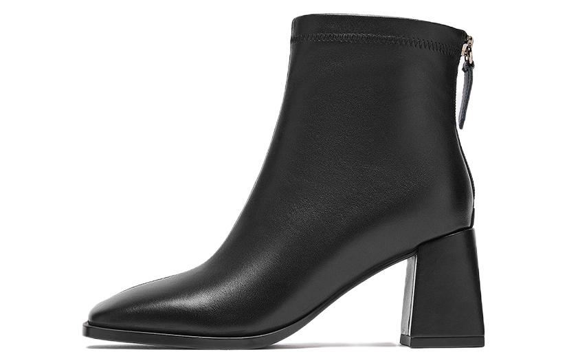 (W) Hotwind Short Boots 'Sleek Black'