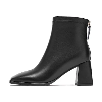 (W) Hotwind Short Boots 'Sleek Black'