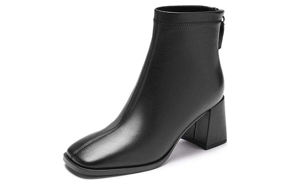 (W) Hotwind Short Boots 'Sleek Black' 圖 2